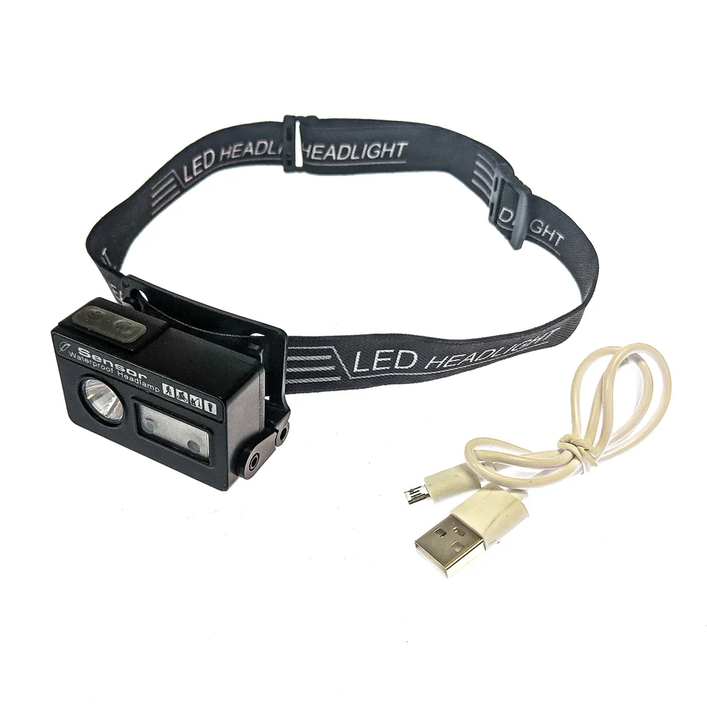 2-IN-1 Rechargeable 500 Lumen LED Sensor HeadLamp - Image 3