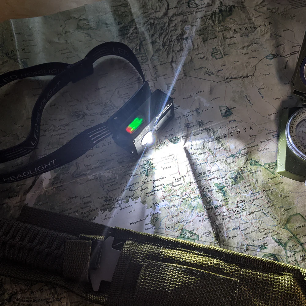 2-IN-1 Rechargeable 500 Lumen LED Sensor HeadLamp - Image 5