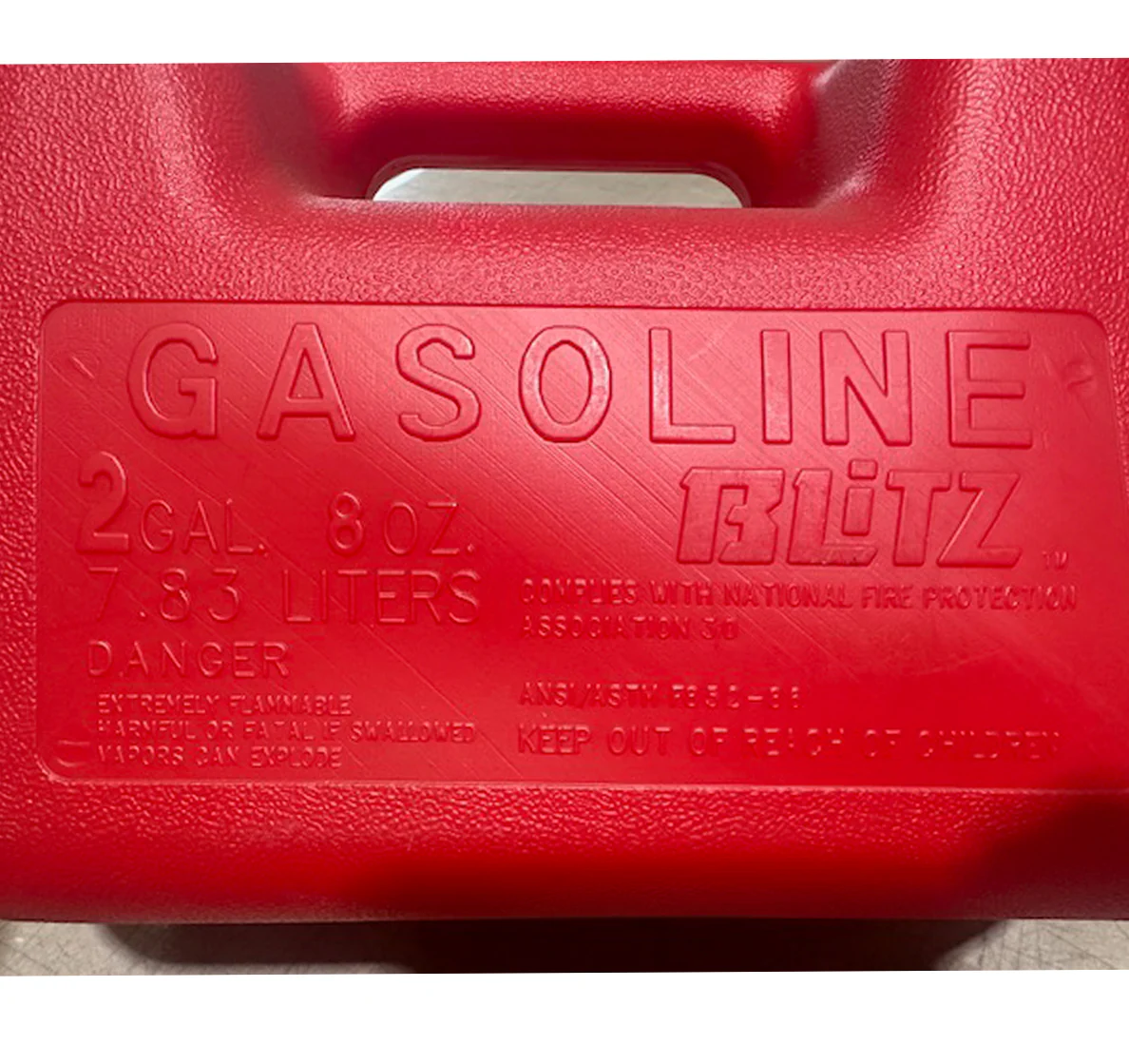 7.8 Litre Plastic Jerrycan - Image 2