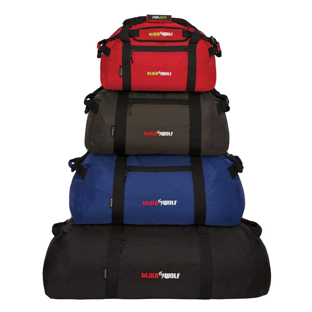 Black Wolf Duffelpack 50 Duffle Bag - Image 6