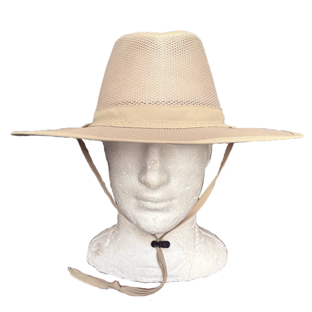 Breezer Mesh Wide Brim Hat - Image 2