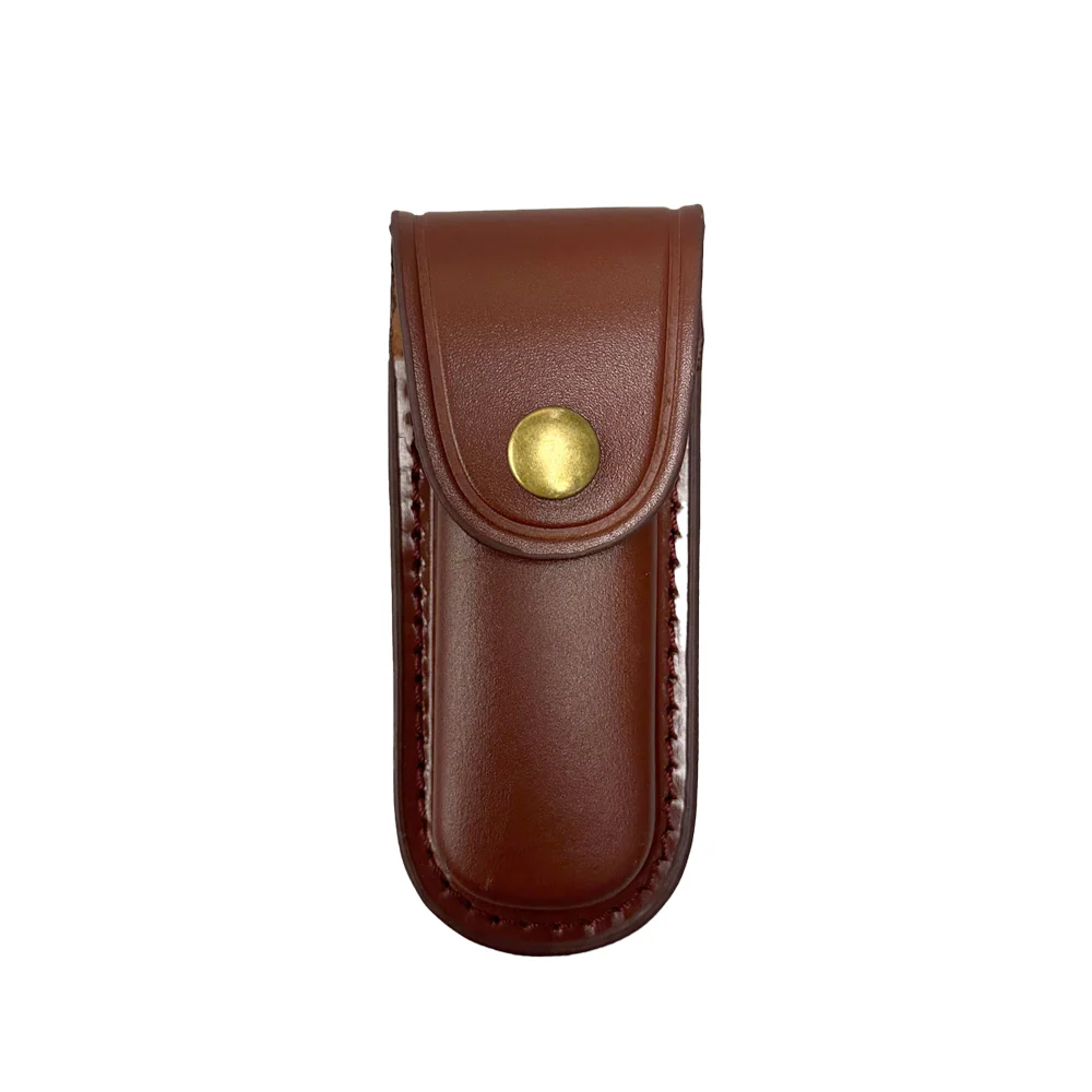 Brown Leather Knife Pouch Small - Image 3