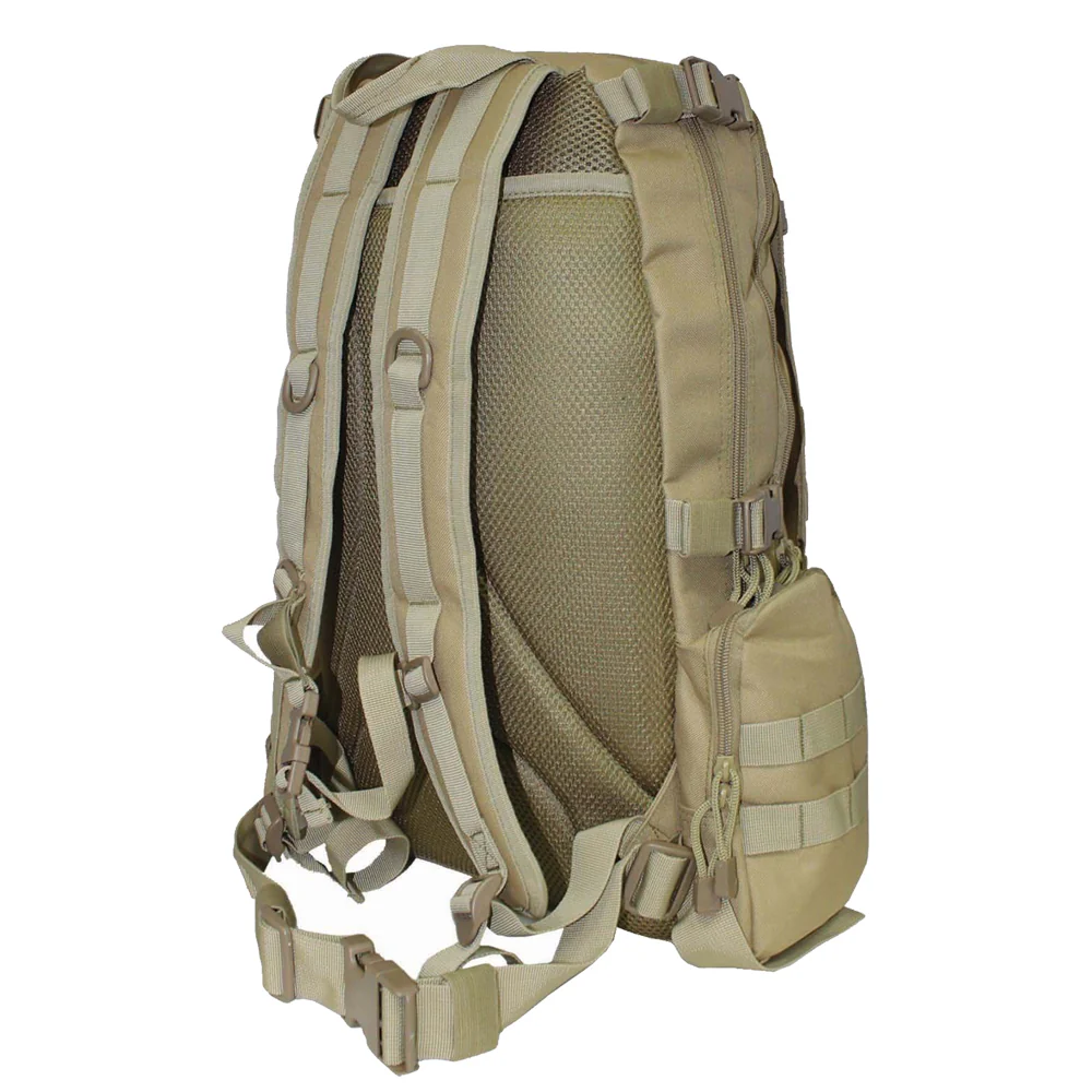 Cadets Commuter Military Backpack Tan - Image 2