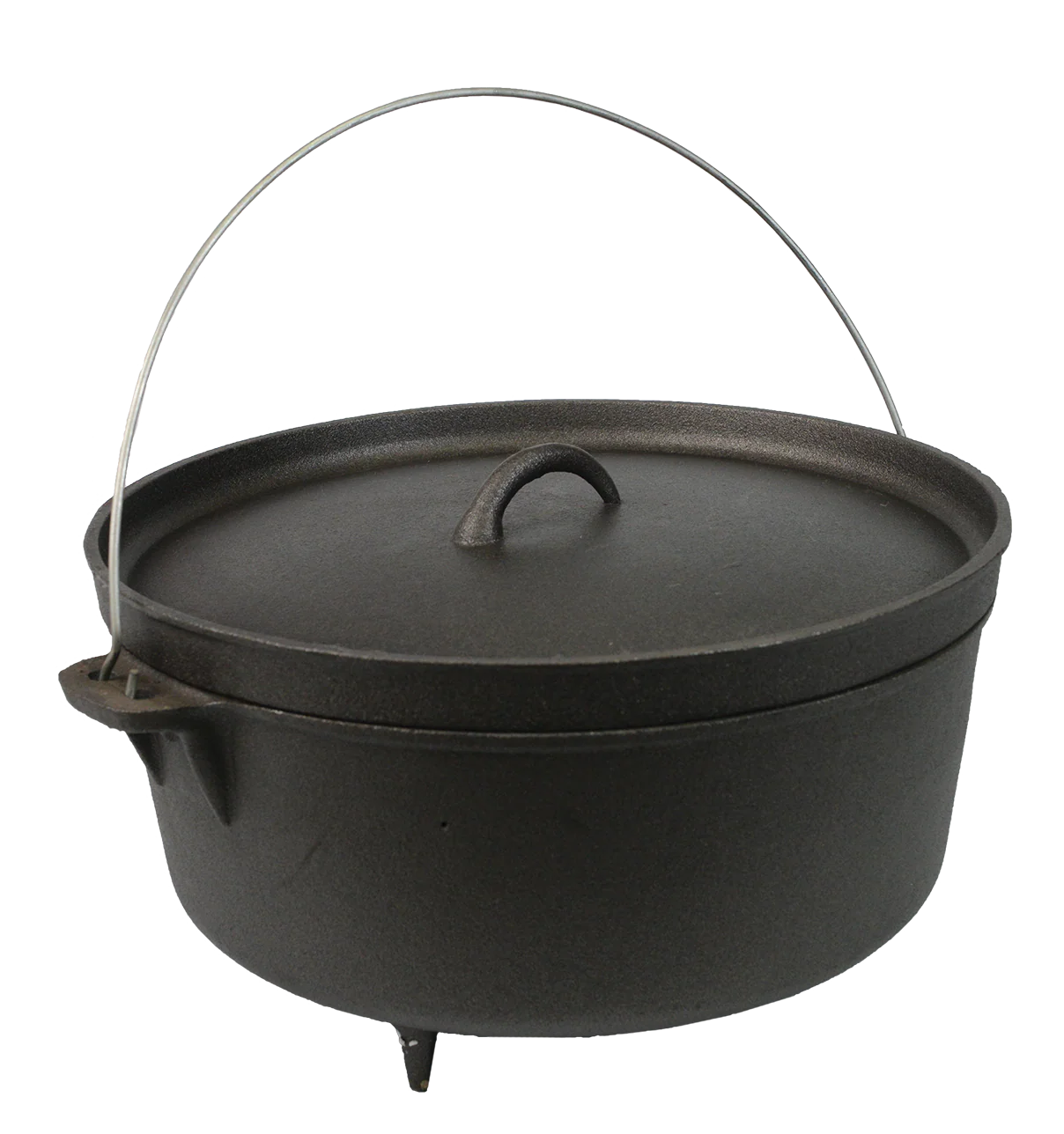 Cast Iron 9qt Dutch Oven with Legs