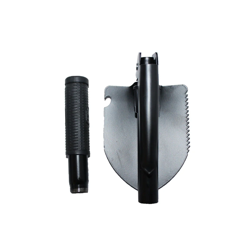 Compact Shovel with Pick Black - Image 3