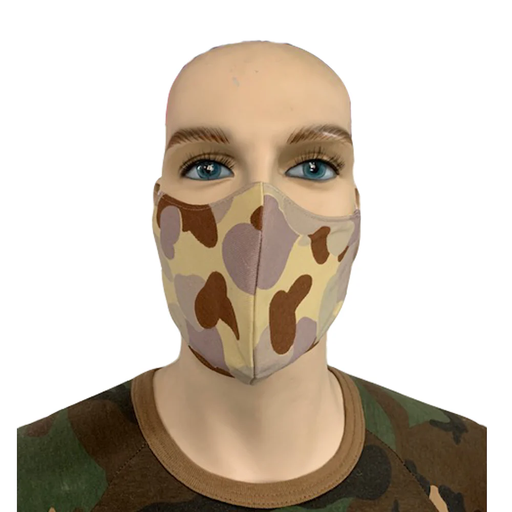 Desert Camo Face Mask - Image 2