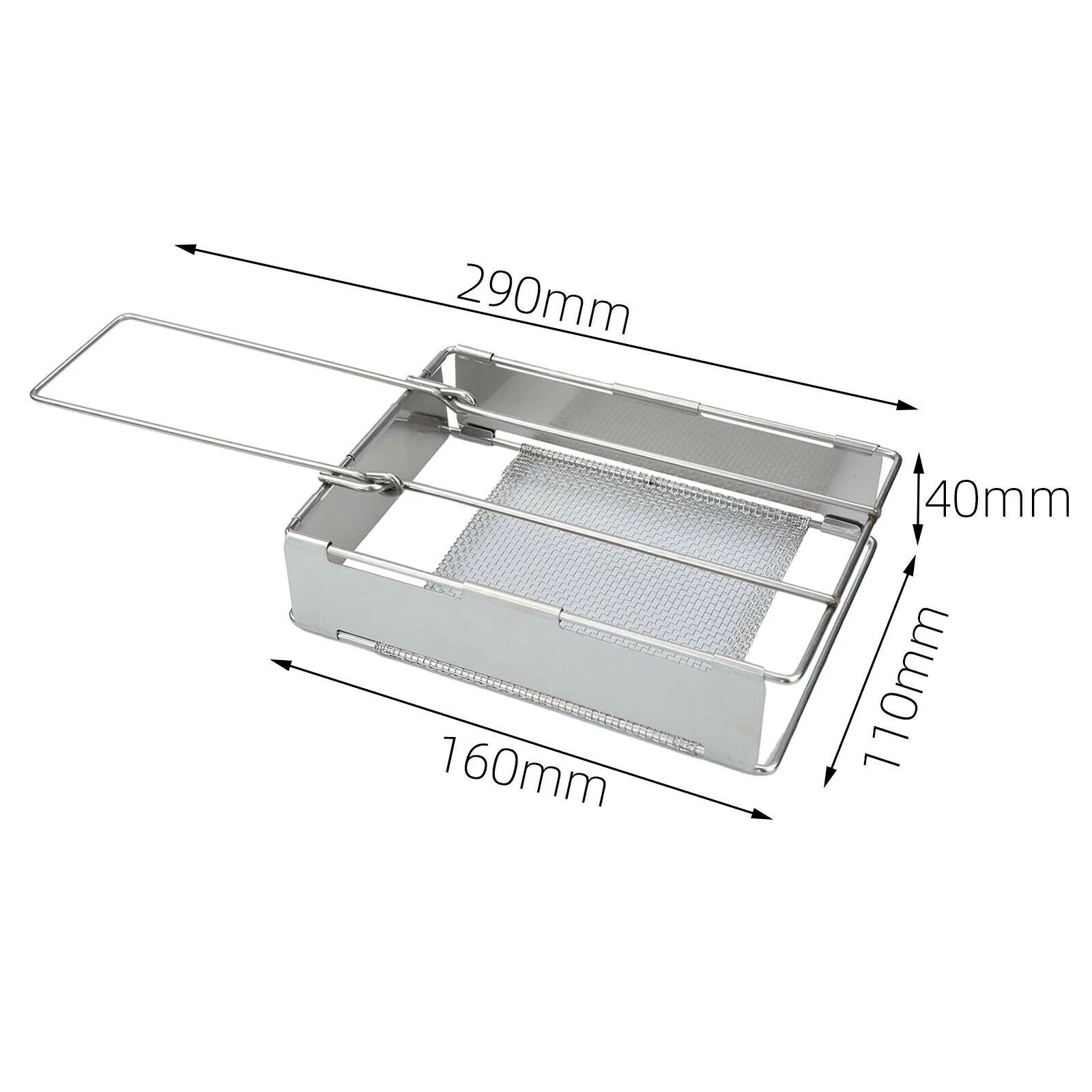 Folding Gauze Camp Toaster - Image 3