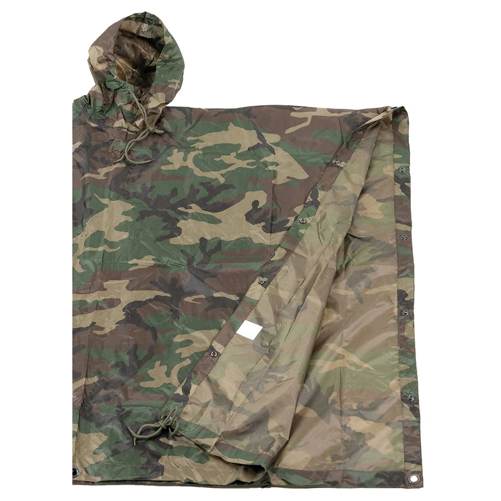 Heavy Duty Poncho Woodland - Image 2