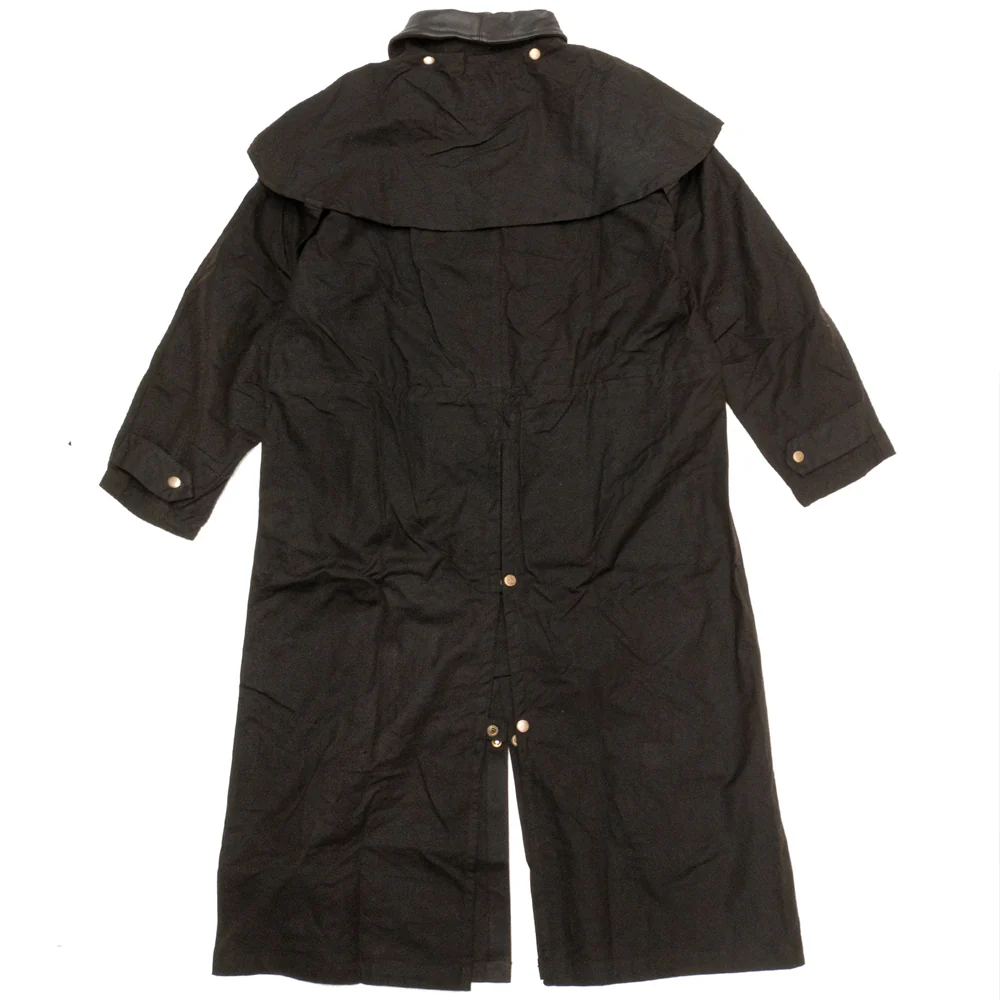Kakadu Ironbark Drovers Oilskin Coat - Image 2