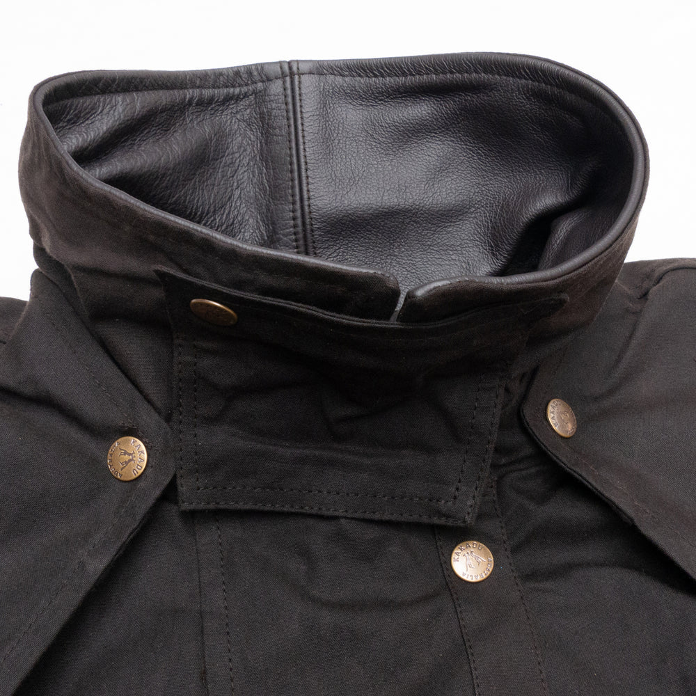 Kakadu Ironbark Drovers Oilskin Coat - Image 4