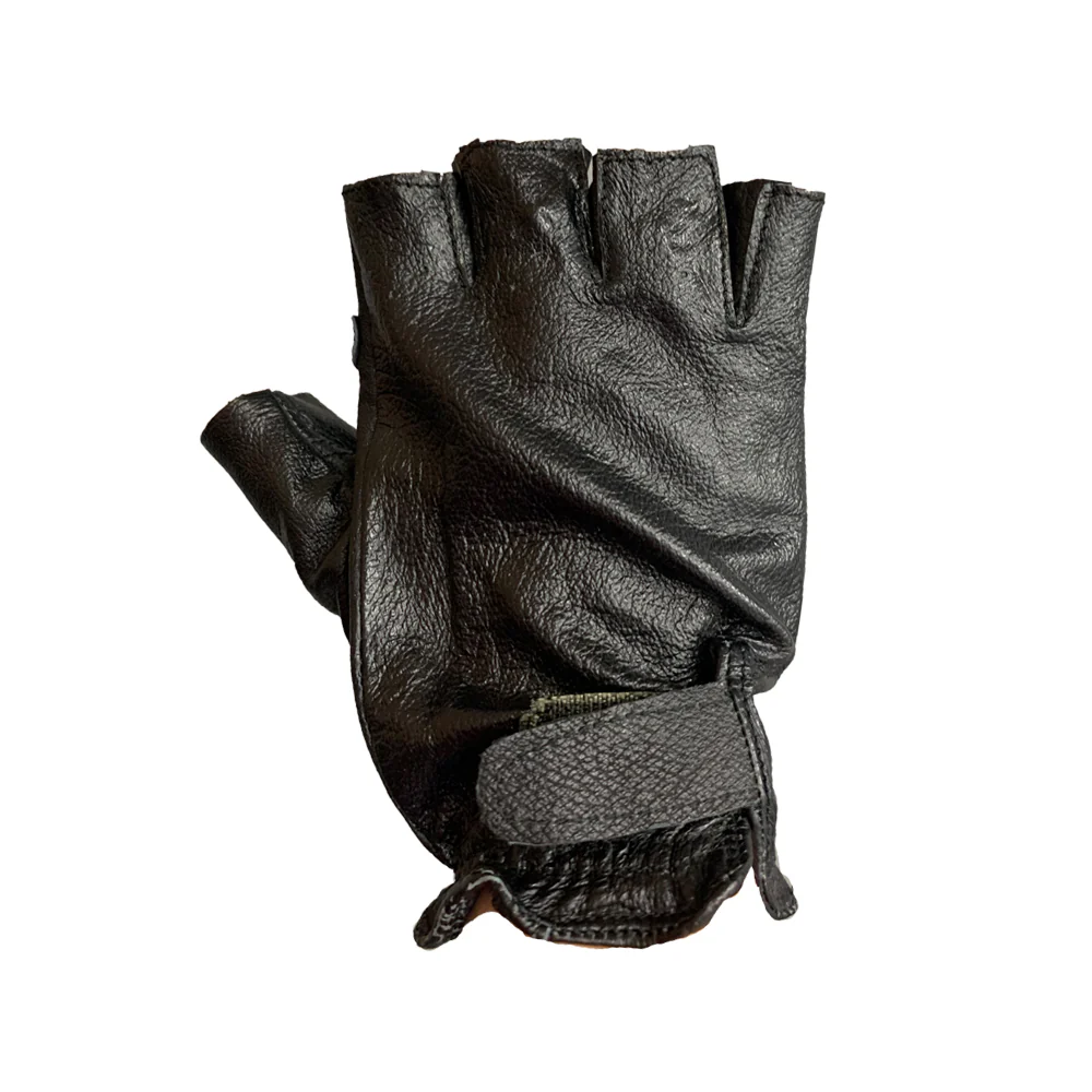 Leather Fingerless Glove Small - Image 2