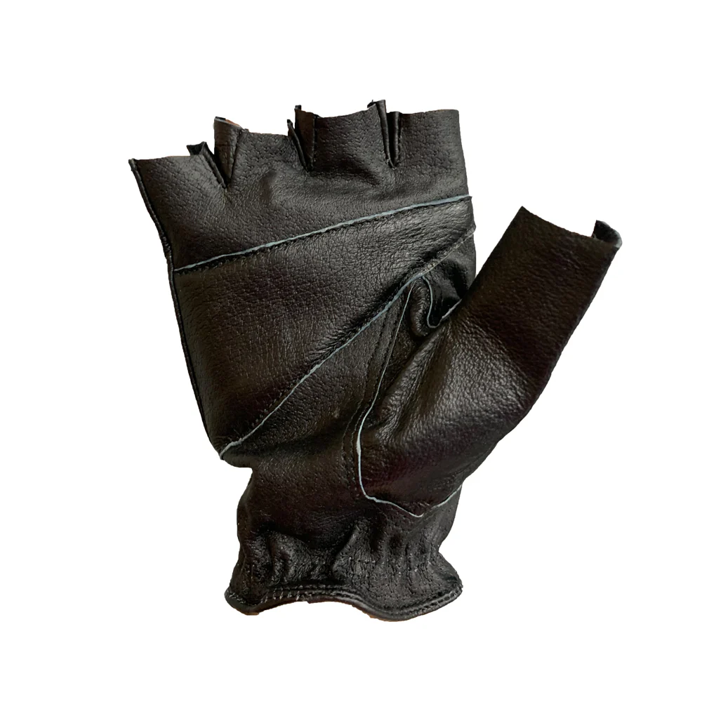 Leather Fingerless Glove Small - Image 4