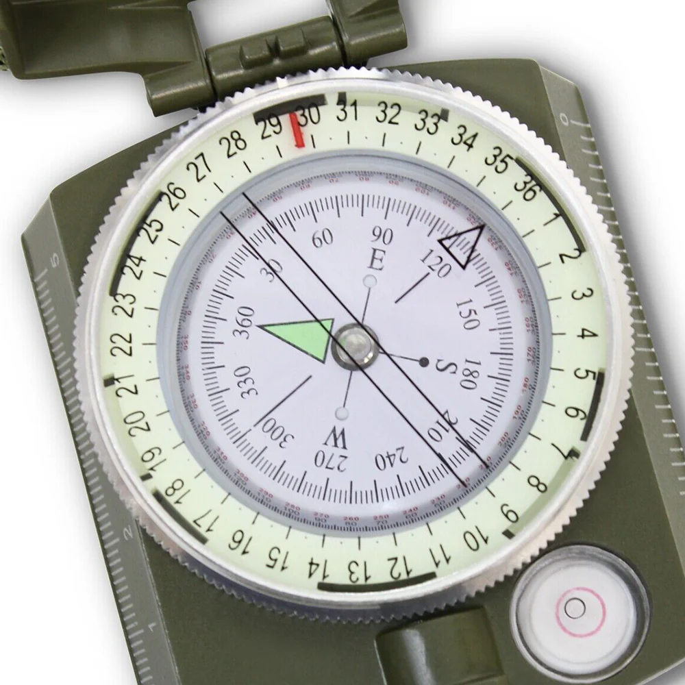 Military Style Lensatic Prismatic Compass - Image 4