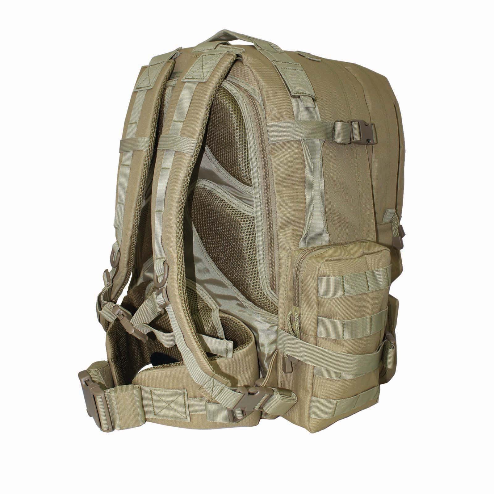 Multi Purpose Molle Backpack Tan - Image 2