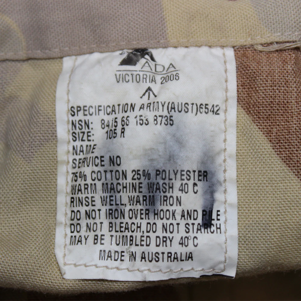 Original Australian Army DPDU Land 125 Short Sleeve Shirt - Image 3