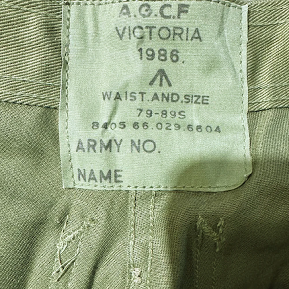 Original Australian Army Jungle Green Olive Drab Trousers - Image 11