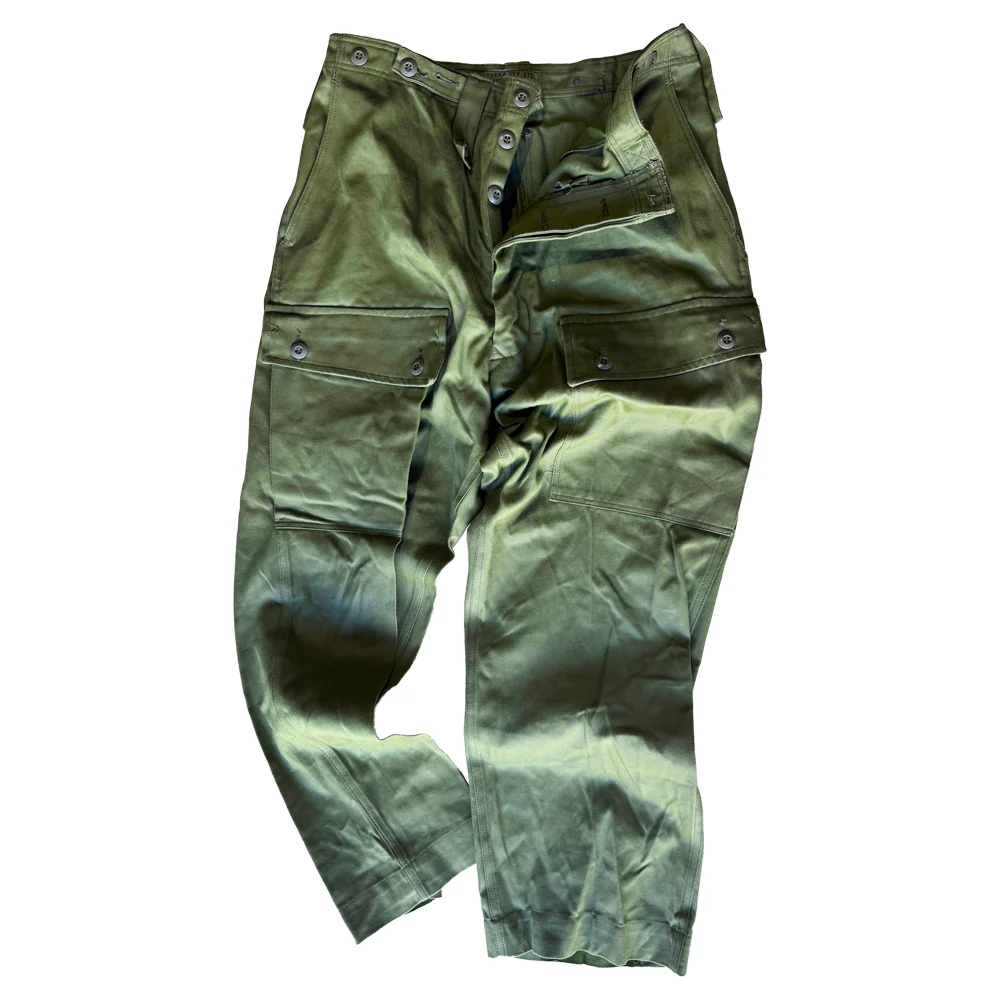 Original Australian Army Jungle Green Vietnam Era Trousers, Unissued - Image 11