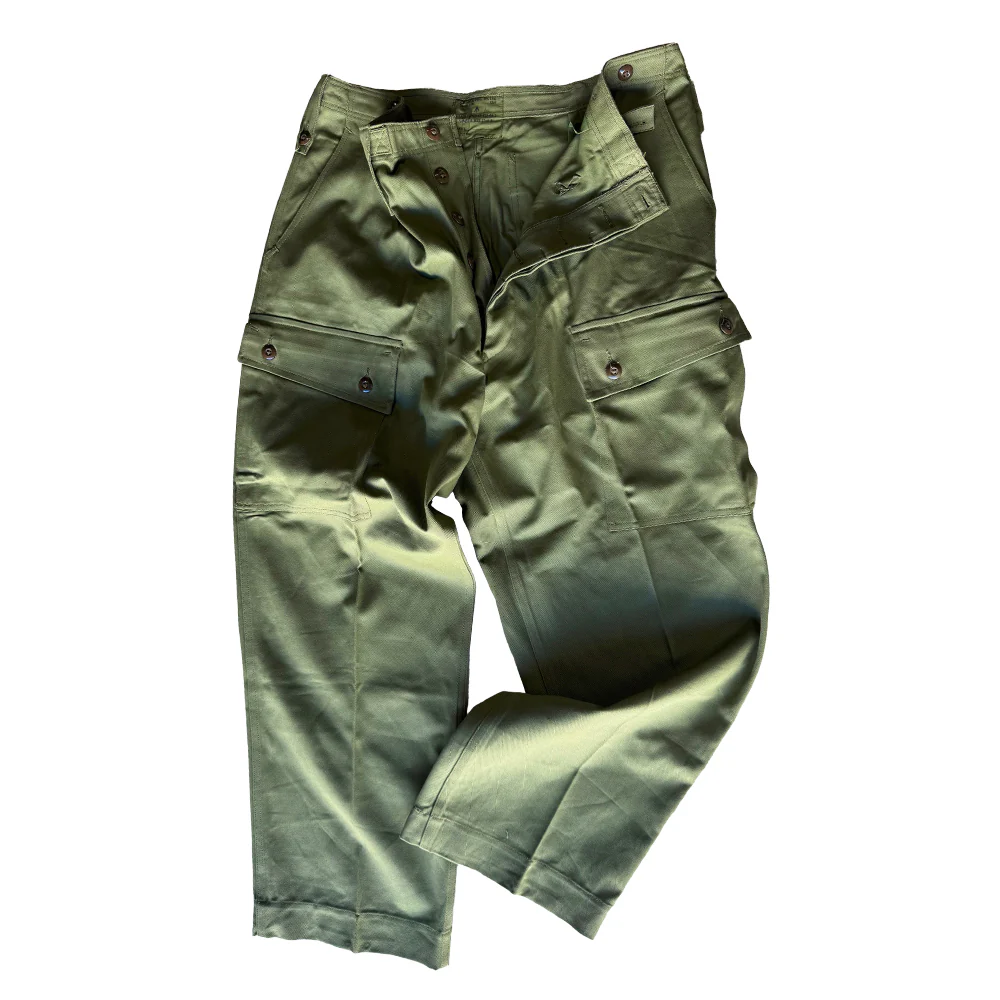 Original Australian Army Jungle Green Vietnam Era Trousers, Unissued - Image 9