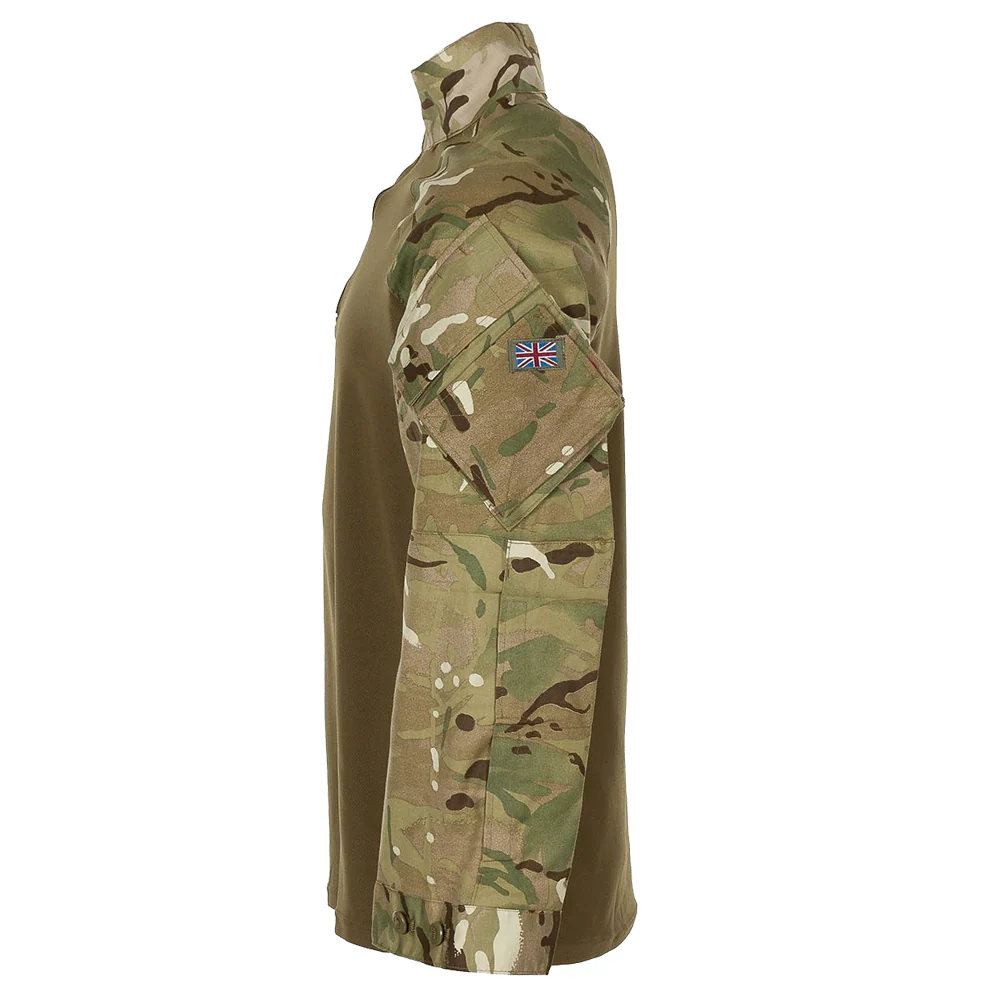 Original British Army MTP Olive UBAC Long Sleeve Shirt - Image 3