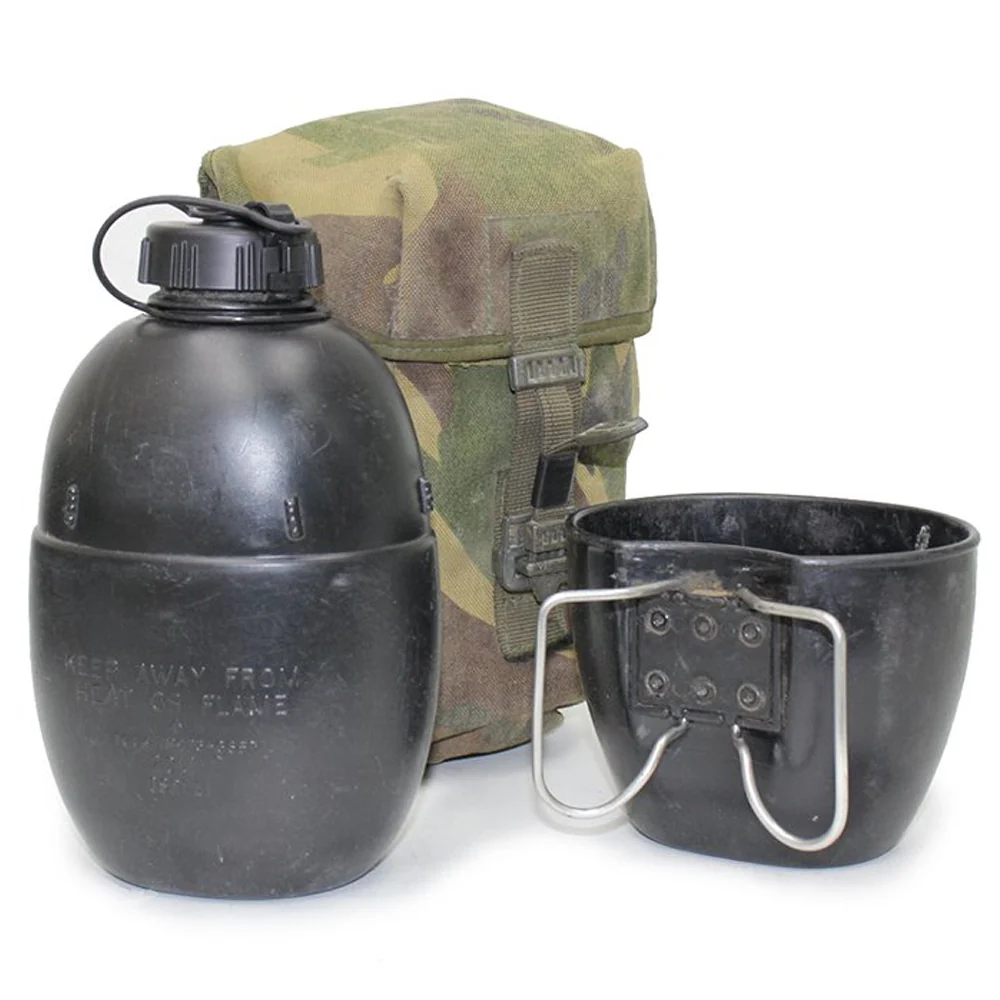 Original British Osprey Water Bottle with DPM Pouch