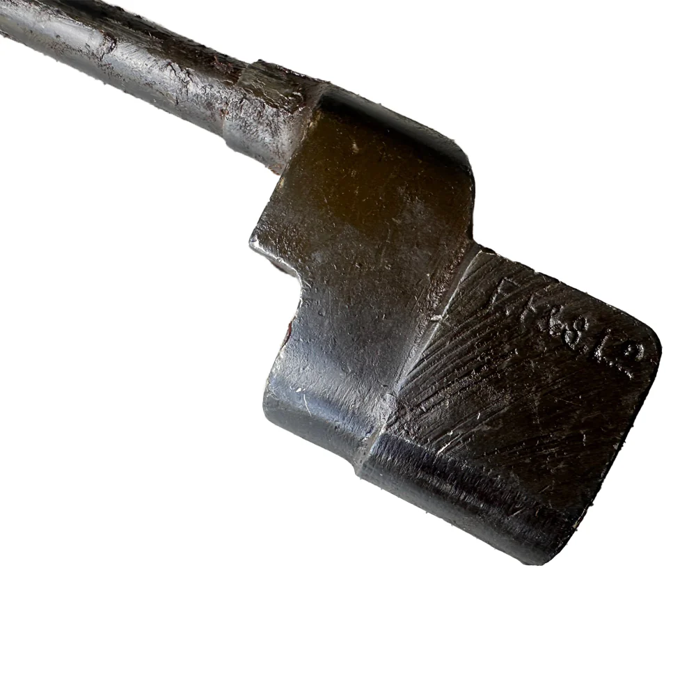 Original British Spike Bayonet with Scabbard and Frog - Image 5