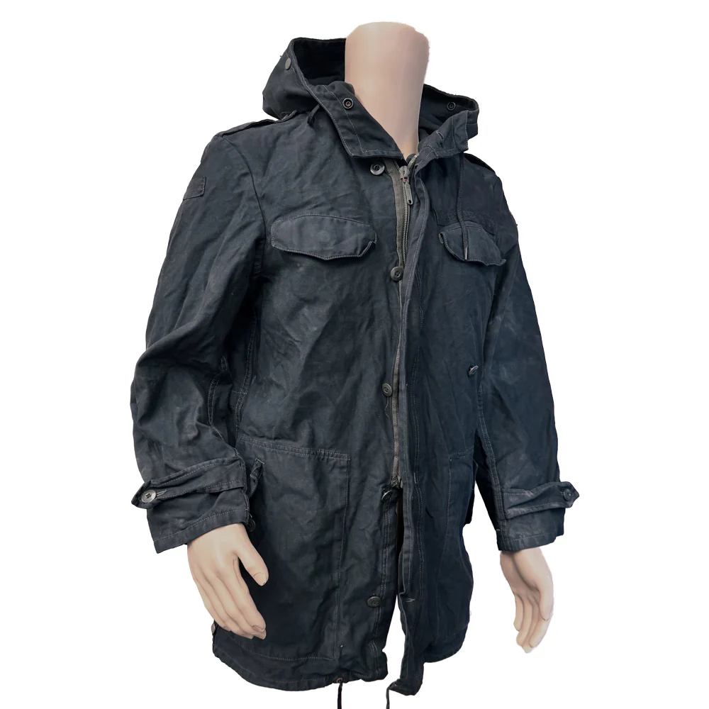 Original Dutch German Army Parkas – Dyed Black
