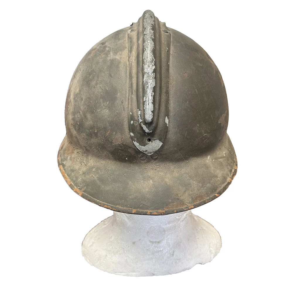 Original French Army Adrian Helmet - Image 3