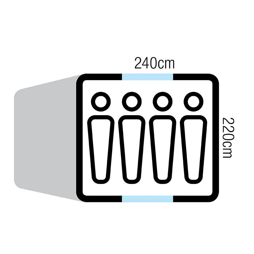 Oztrail Tasman 4V Tent - Image 5