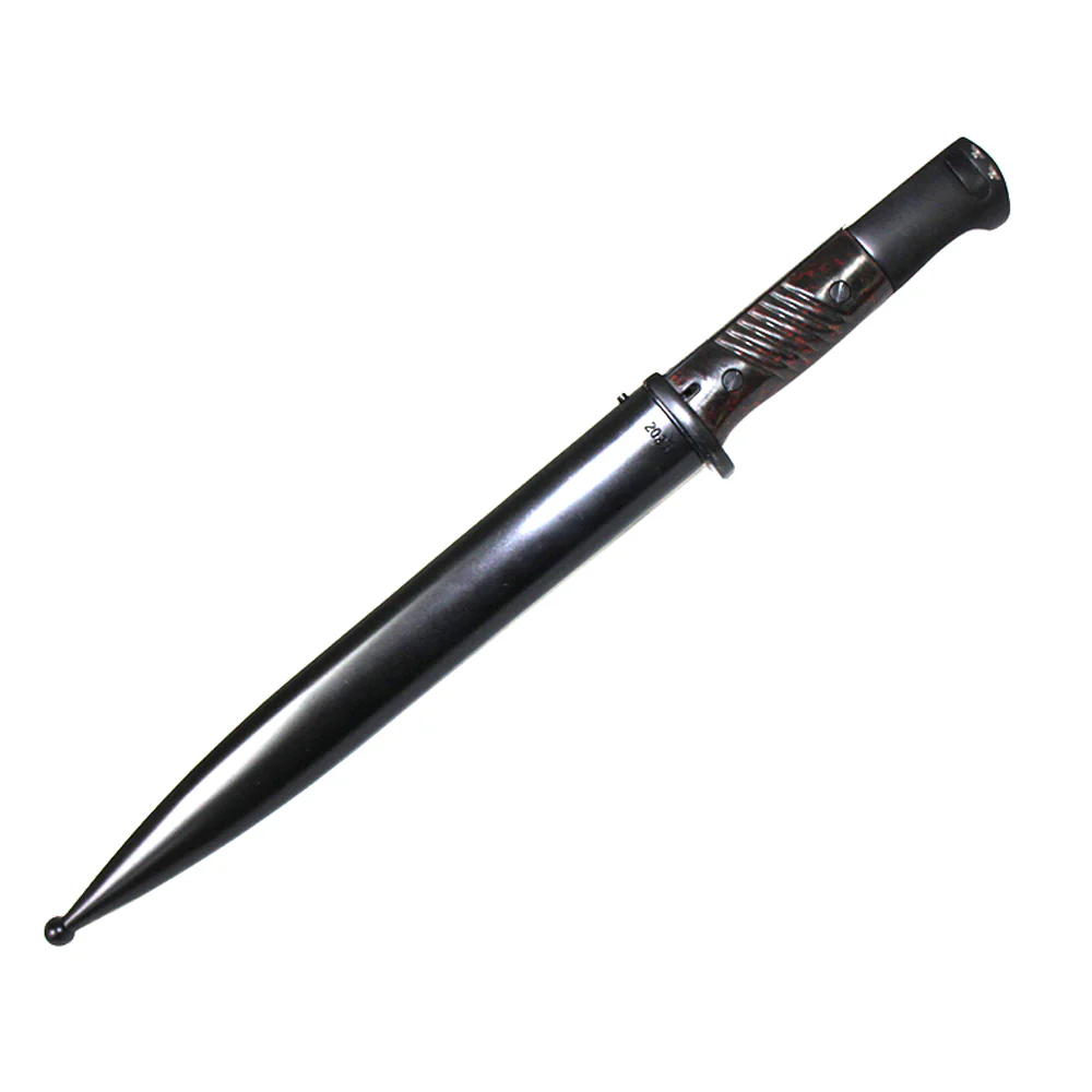 Replica Mauser K98 Bayonet with Bakalite Grip and Scabbard - Image 2