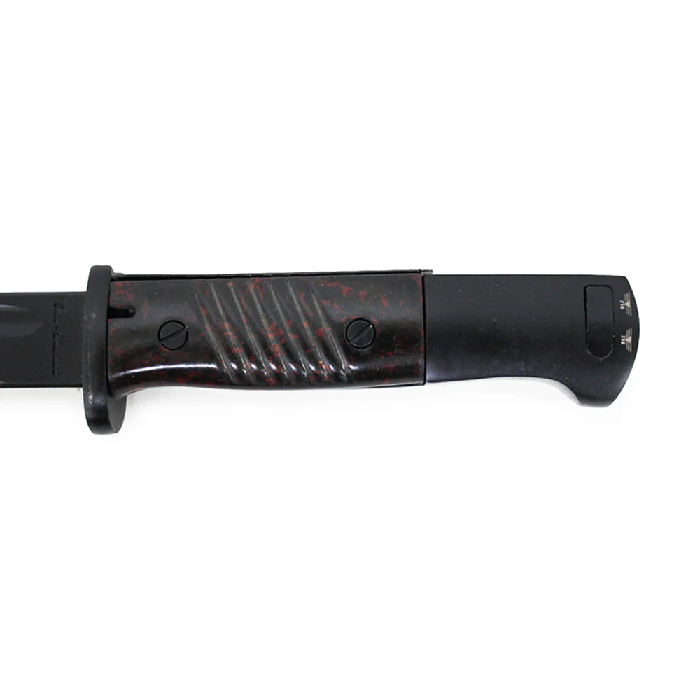 Replica Mauser K98 Bayonet with Bakalite Grip and Scabbard - Image 3