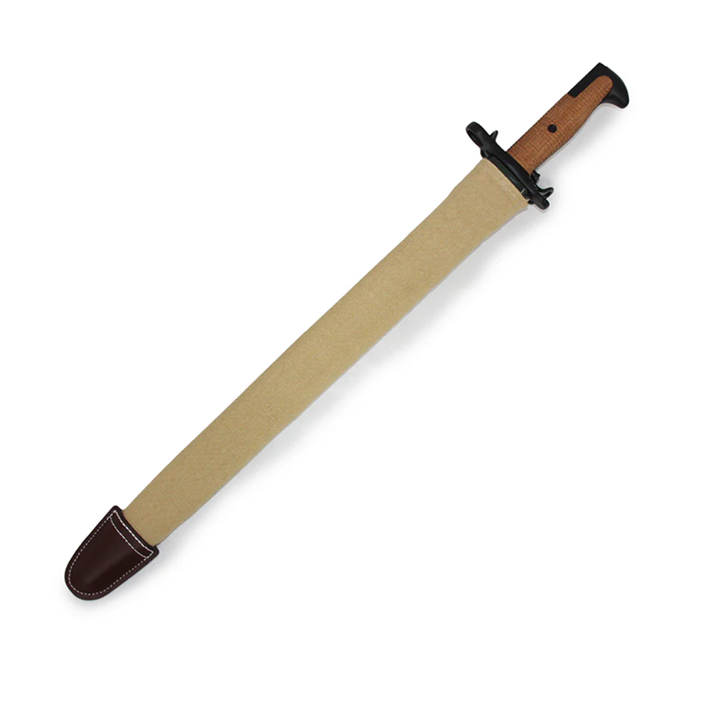 Replica US 1905 Springfield Bayoney with Wooden Scabbard - Image 2