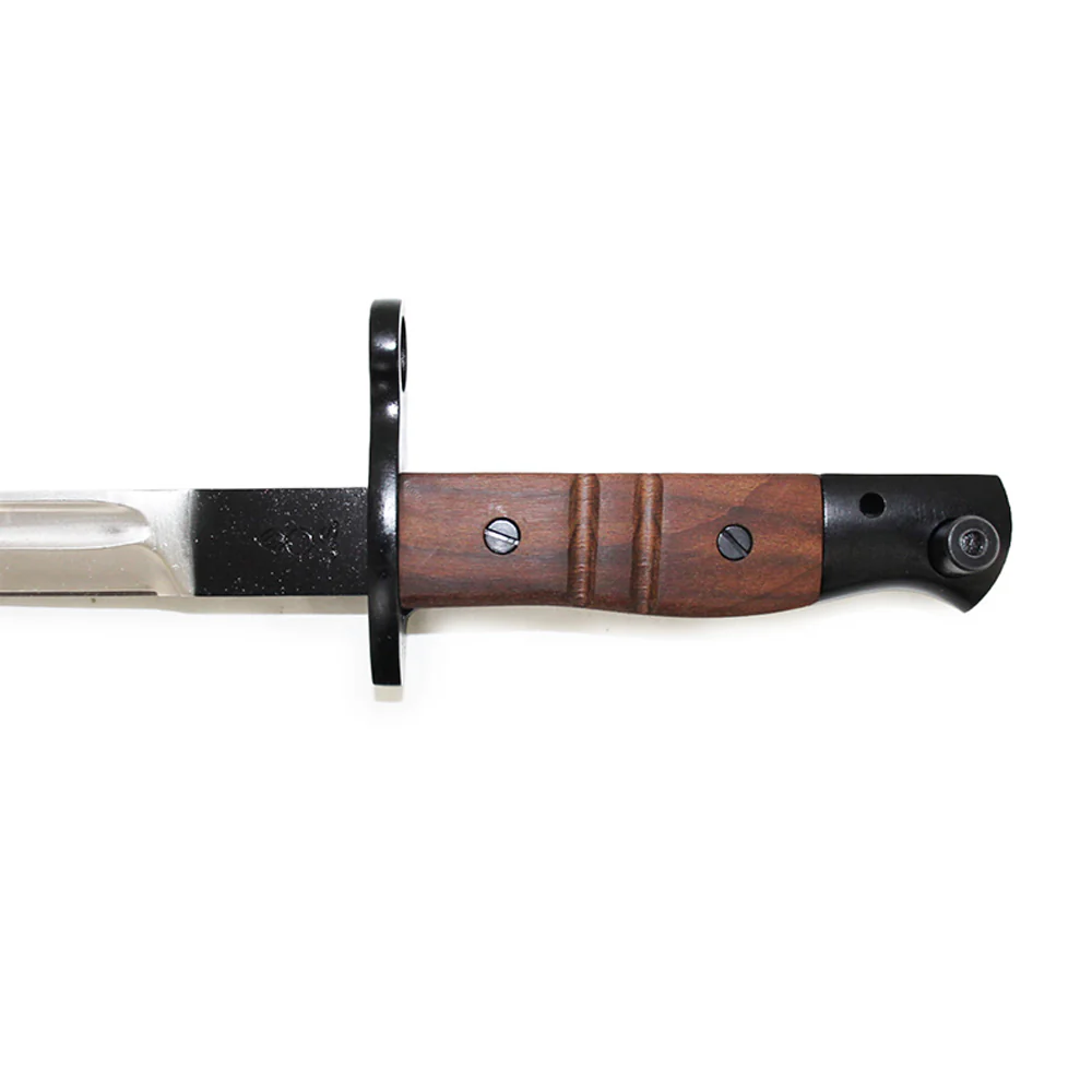 Replica US 1917 Bayonet with Leather Scabbard - Image 4