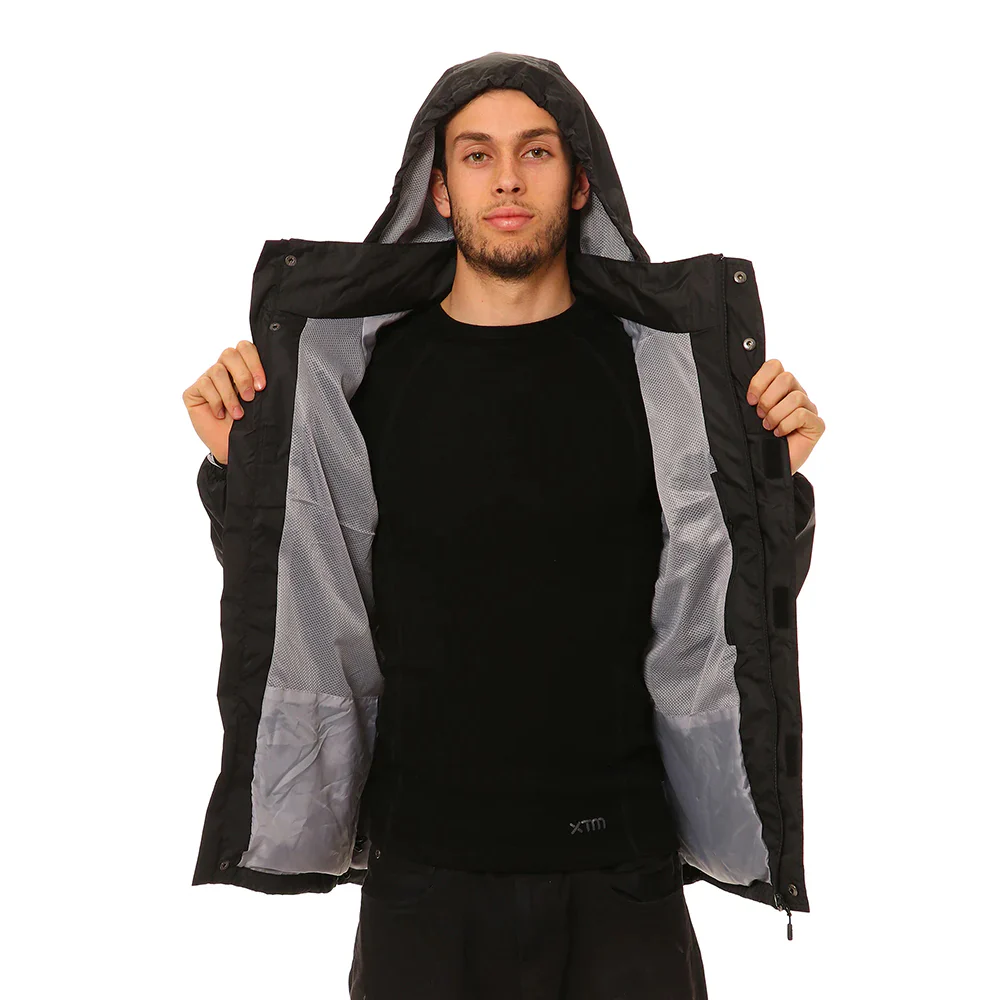 Stash II Rain Jacket Black Unisex - Image 6