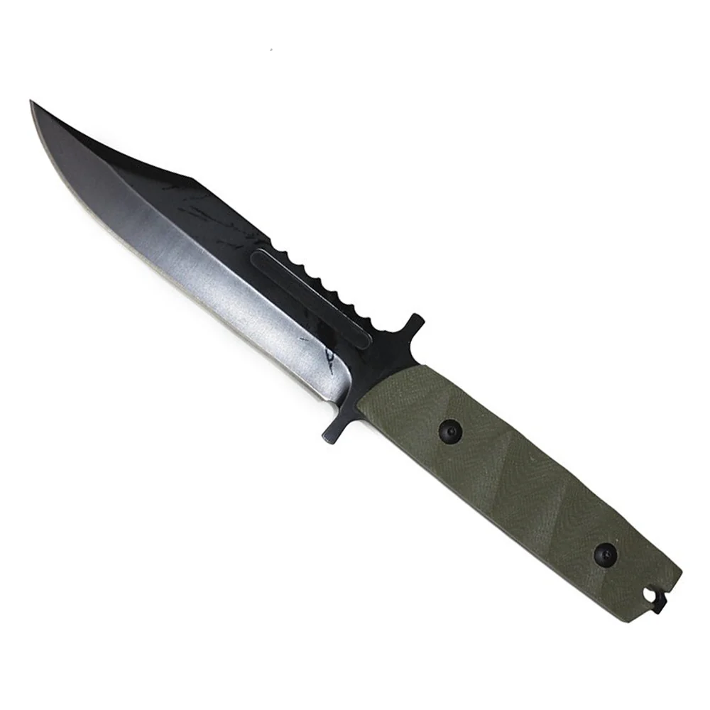 Survival Knife with Czech Style Camo Sheath - Image 2